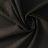 Polyester Stretch Milk Silk Knit Fabric, 238 gsm, 155 cm — Black — photo 3
