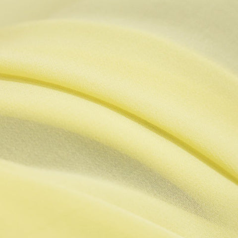 100% Polyester Chiffon Fabric, 90 gsm, 150 cm — Khaki