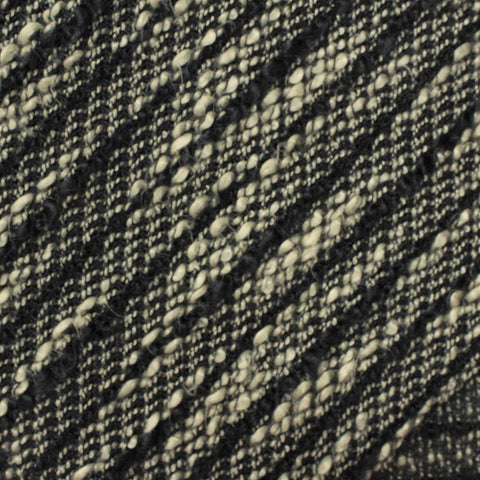 Dark Grey Marl Chunky Knit, Acrylic-Cotton, 394 gsm