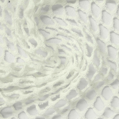 White Diamond Pointelle Knit, Spandex