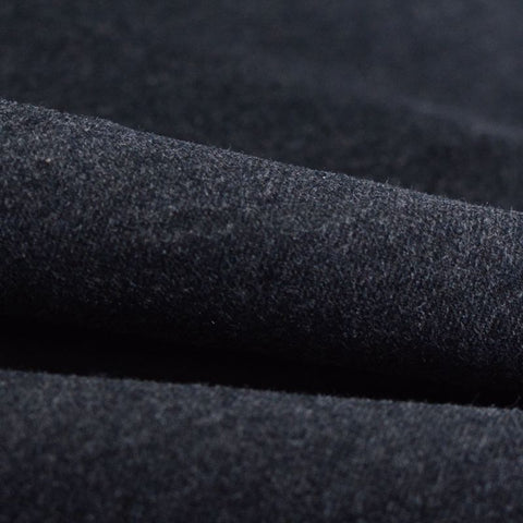 Dark Grey Marl Denim, Cotton-Poly, 325 gsm