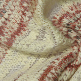 Red Textured-Band Chunky Knit, Cotton-Poly — photo 3