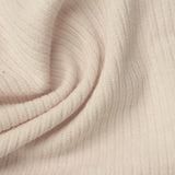 Polyester Stretch Rib Knit Fabric, 300 gsm, 150 cm — Beige — photo 3