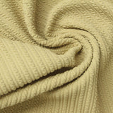 Rib Knit Fabric, 280 gsm, 165 cm — Yellow — photo 3