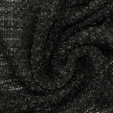 Dark Grey Horizontal-Band French Terry, Cotton-Poly — photo 3