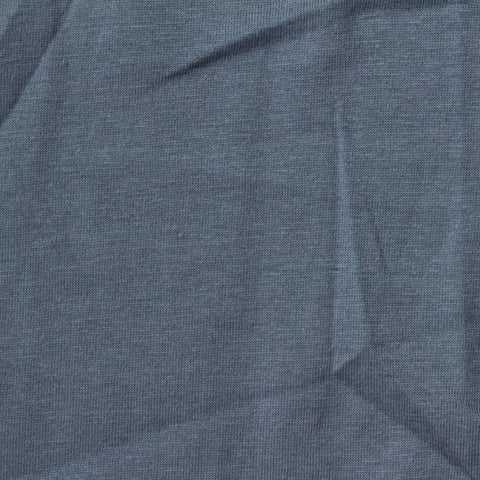 Cotton Polyester Jersey Knit Fabric, 150 gsm, 175 cm — Blue, ref EF-259767