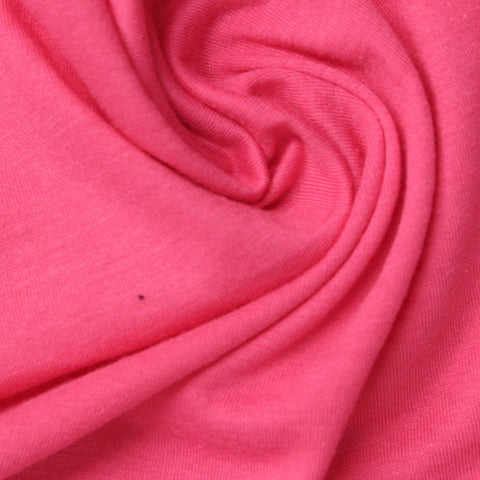 Cotton Polyester Jersey Knit Fabric, 120 gsm — Pink