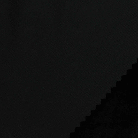 Polyester Stretch Velvet Fabric, 307 gsm, 160 cm — Black
