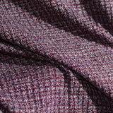 Burgundy Marl Rib Knit, Polyester — photo 3