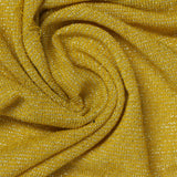 Yellow Marl Jersey Knit, Poly-Viscose — photo 3