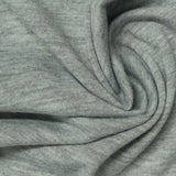 Light Grey Marl Jersey Knit, Polyester — photo 3