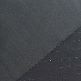 Black Horizontal-Stripe Scuba Knit, Polyester — photo 3