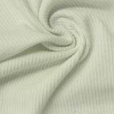 Cotton Stretch Rib Knit Fabric, 180 gsm, 145 cm — Green — photo 3
