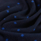 Blue Diamond Knit, Polyester — photo 3