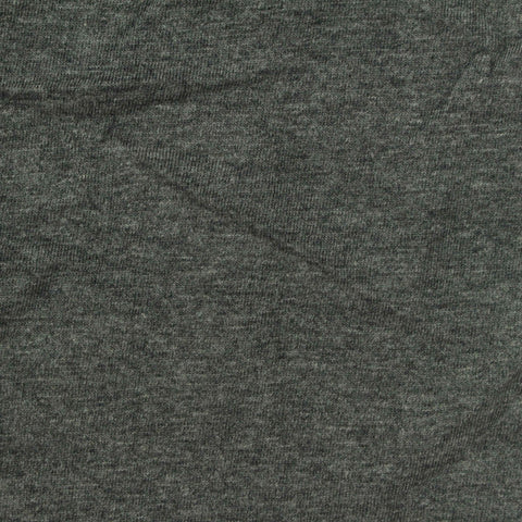 Dark Grey Marl Jersey Knit, Cotton, 160 gsm, 88 cm