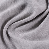 Grey Heathered-Marl Jersey Knit, Cotton-Poly — photo 3