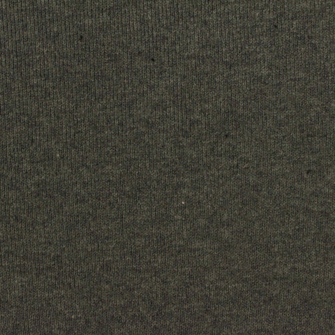 Cotton Polyester Rib Knit Fabric, 407 gsm, 144 cm — Khaki