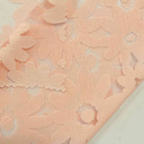 Light Pink Flowers Knit, Viscose-Poly — photo 3