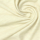 Light Cream Marl Jersey Knit, Poly-Viscose — photo 3