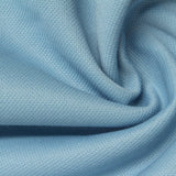 Polyester Cotton Interlock Knit Fabric, 270 gsm, 180 cm — Blue — photo 3