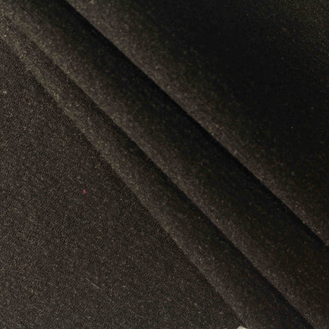 Dark Grey Marl Ponte Knit, Viscose-Nylon, 400 gsm, 154 cm