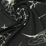 White Stars Milk Silk Knit, Polyester — photo 3