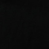 Viscose Polyester Stretch Chunky Knit Fabric, 183 gsm, 160 cm — Black — photo 3