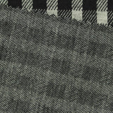 Black Houndstooth Jacquard, Polyester — photo 3