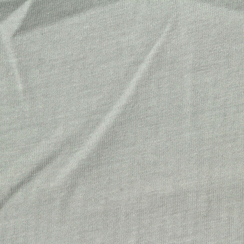 Light Grey Heather Jersey Knit, Cotton-Poly, 160 gsm, 175 cm
