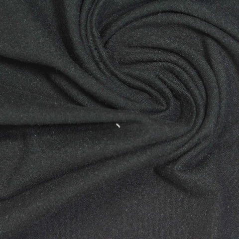 Polyester Stretch Milk Silk Knit Fabric, 190 gsm, 180 cm — Grey