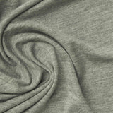 Heather Grey Marl Jersey Knit, Viscose — photo 3