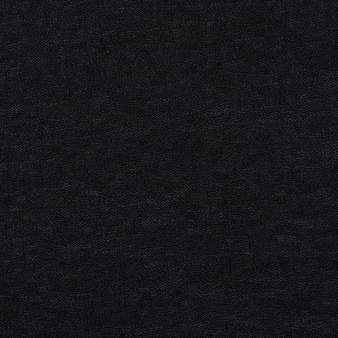 100% Polyester Interlock Knit Fabric, 120 gsm, 160 cm — Black