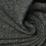 Black Marl Chunky Knit, Poly-Cotton — photo 3