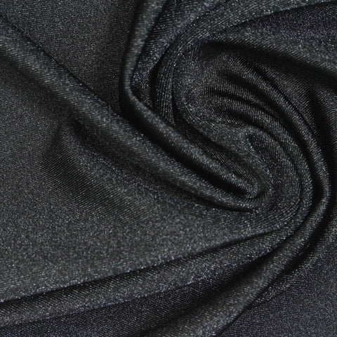 Dark Grey Marl Warp Knit, Nylon-Spandex, 190 gsm