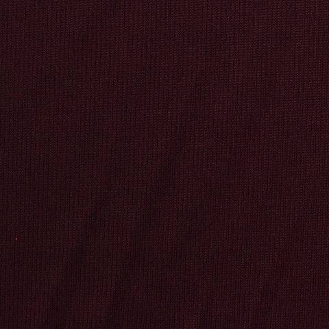 Polyester Stretch Rib Knit Fabric, 380 gsm, 114 cm — Red