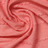 Pink Tone-on-Tone Jacquard, Poly-Viscose — photo 3