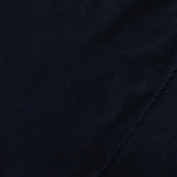 Polyester Cotton Jersey Knit Fabric, 130 gsm — Navy — photo 3