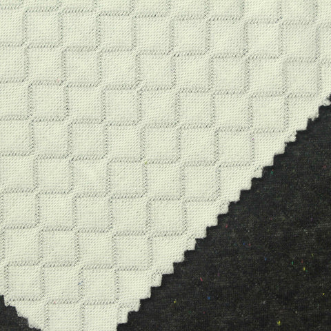 Dark Grey Marl Jacquard, Polyester, 300 gsm, 160 cm, ref EF-263356