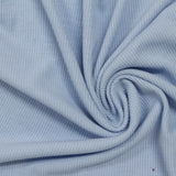 Viscose Stretch Rib Knit Fabric, 270 gsm, 120 cm — Blue — photo 3