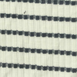 Dark Grey Horizontal-Stripe Jacquard, Cotton-Poly — photo 3