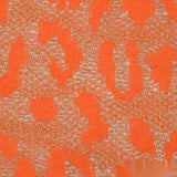 Orange Openwork Chunky Knit, Acrylic-Metallic — photo 3