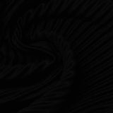 100% Polyester Plissé Fabric, 200 gsm, 160 cm — Black — photo 3