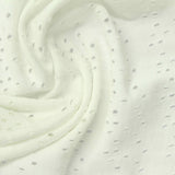 White Dashes Jacquard, Polyester — photo 3