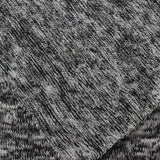 Black Heathered-Marl Chunky Knit, Viscose-Poly — photo 3