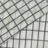 Grey Check Chiffon, Polyester — photo 3