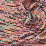 100% Stretch Rib Knit Fabric, 230 gsm, 152 cm — Multi — photo 3