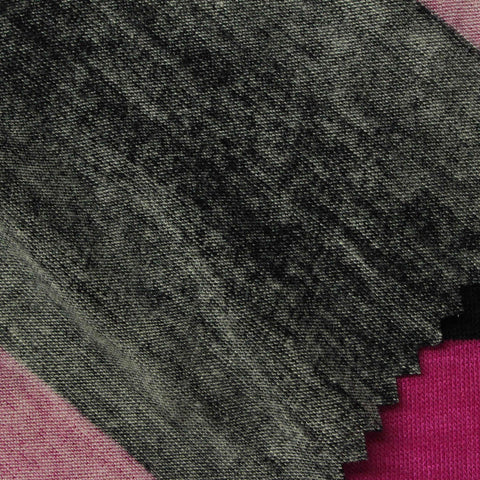 Magenta Horizontal-Stripe Knit, Viscose