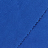 100% Cotton Rib Knit Fabric, 320 gsm, 180 cm — Blue — photo 3