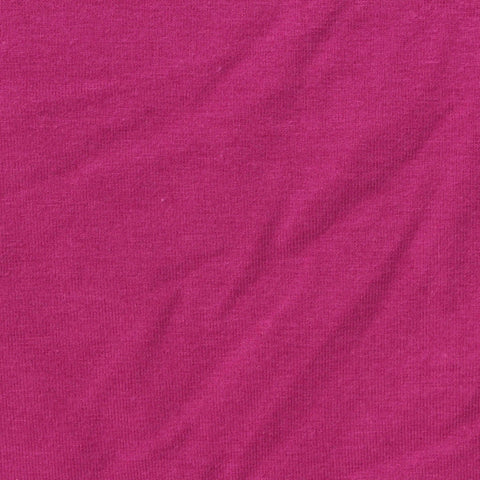 Cotton Modal Stretch Jersey Knit Fabric, 225 gsm, 170 cm — Pink