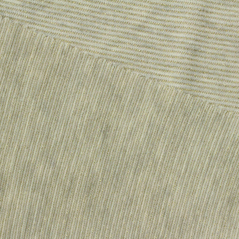 Gold Horizontal-Stripe Chunky Knit, Poly-Viscose